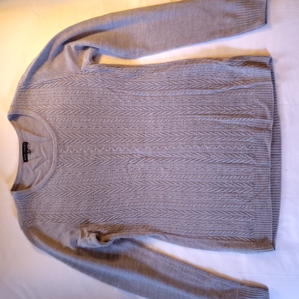 Napa Valley Acrylic sweater EUC